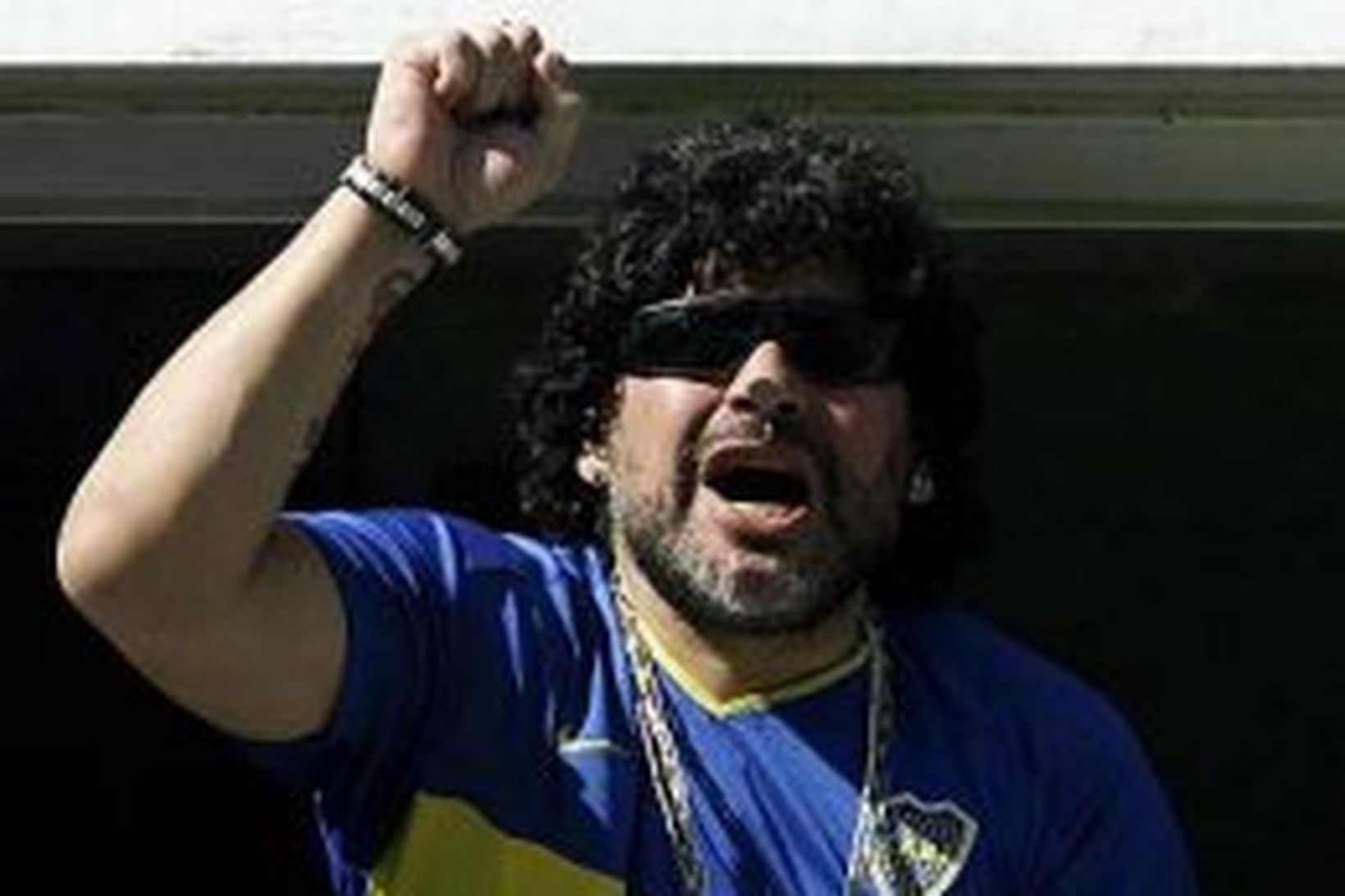 Diego Maradona hefur átt við áfengisfíkn að stríða.