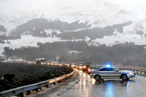 The accident occurred on Jökuldalsheiði in East Iceland.