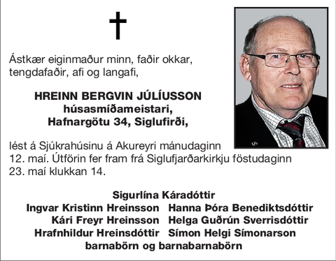 Hreinn Bergvin Júlíusson