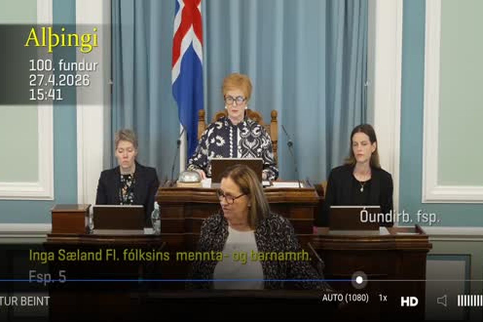 Myndskeið: „Ég ætla ekki að fara út í það neitt nánar“