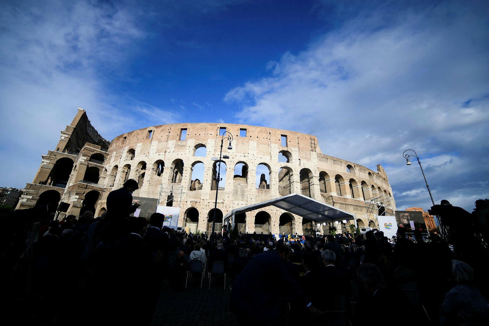 Colosseum í Róm.