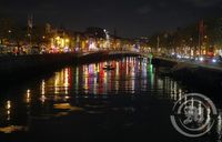 Áin  Liffey - Dublin - Írland