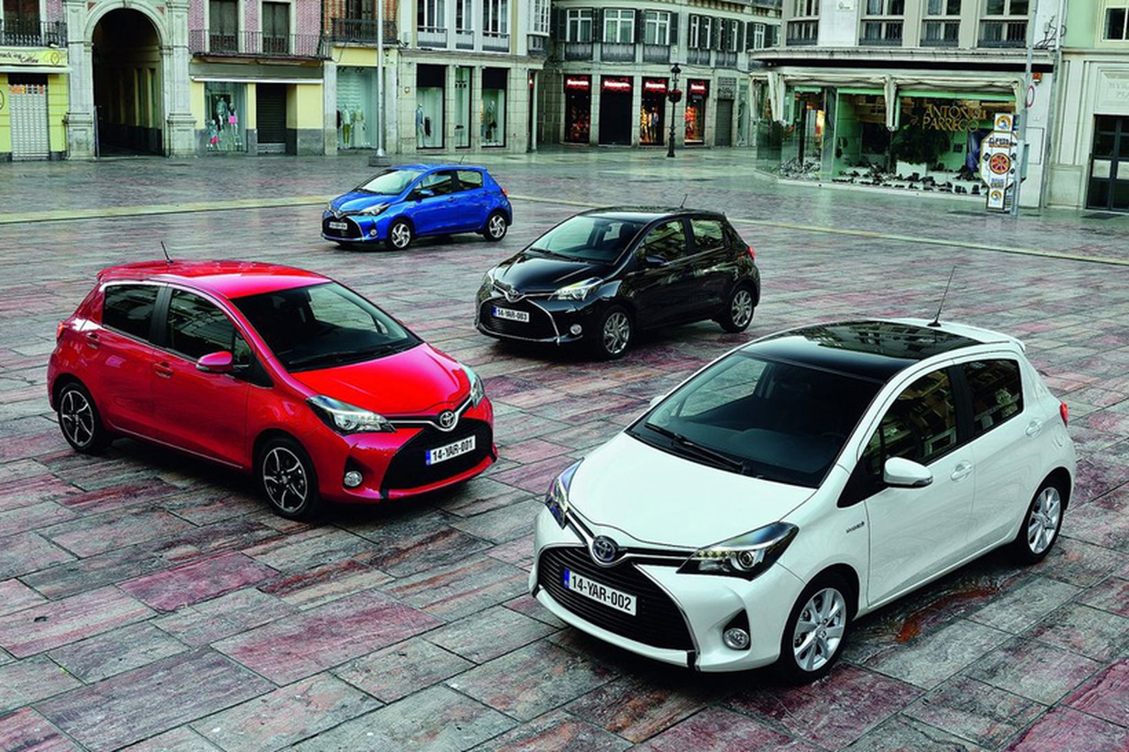 Toyota Yaris er einn vinsælasti bíll á Íslandi á þessari …