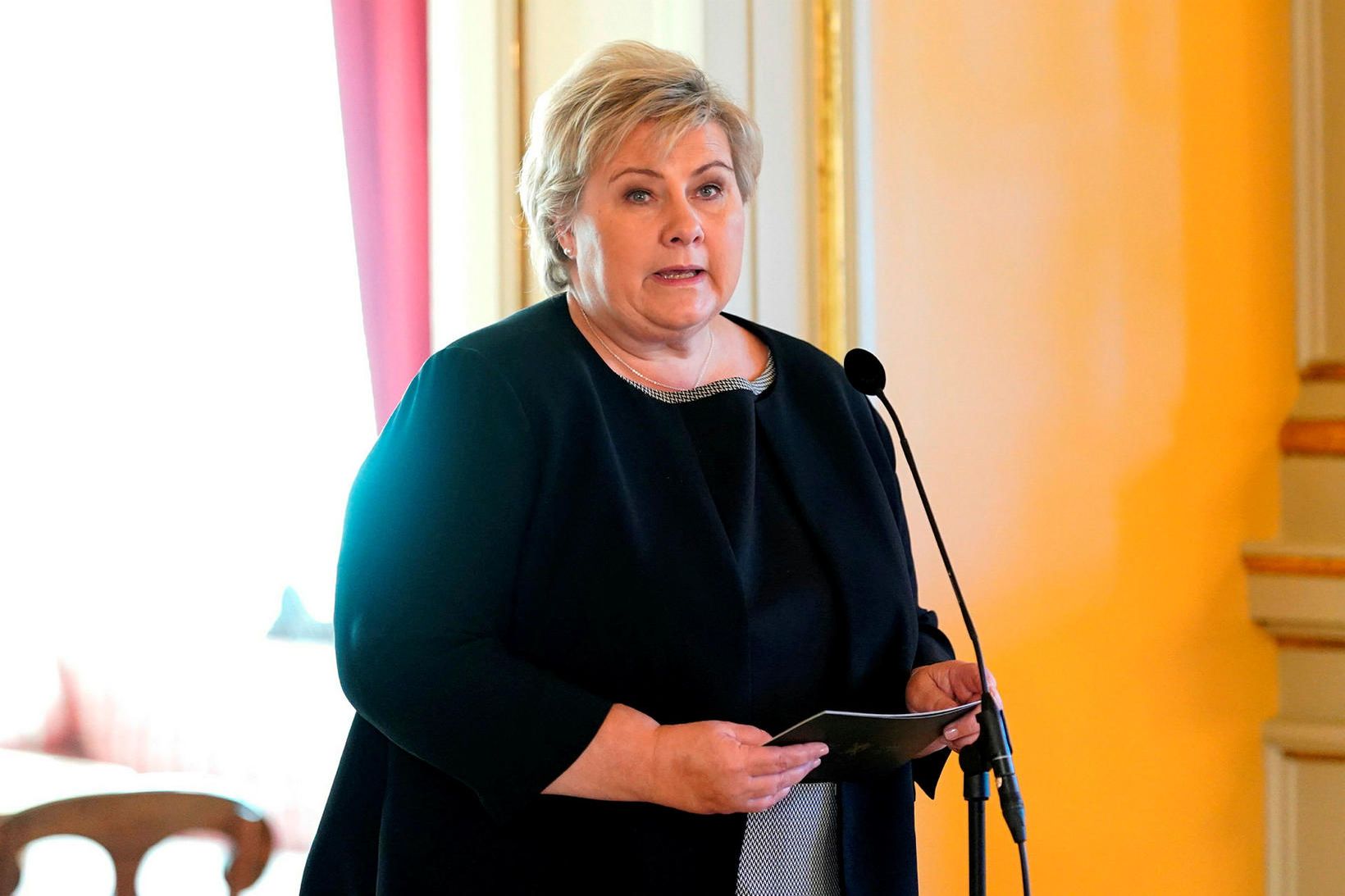 Erna Solberg, forsætisráðherra Noregs.
