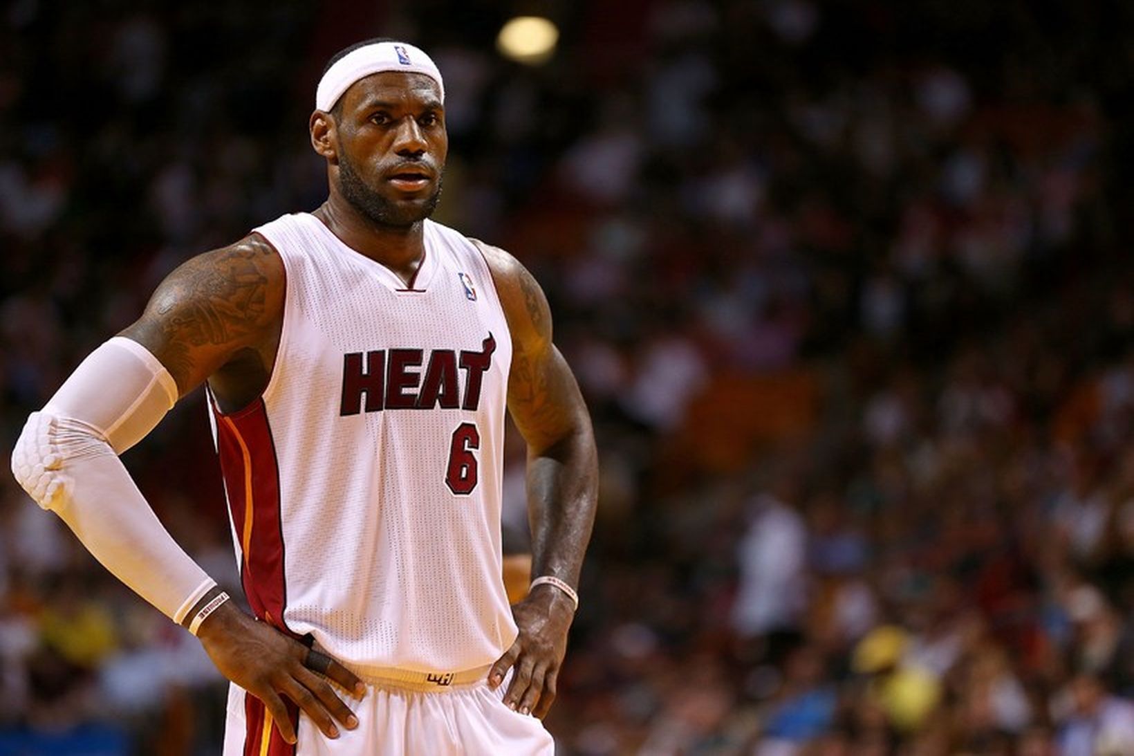 LeBron James og félagar hans í Miami Heat eiga titil …