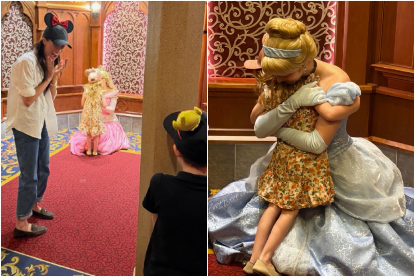 Konungleg fjölskyldustund í Disneylandi