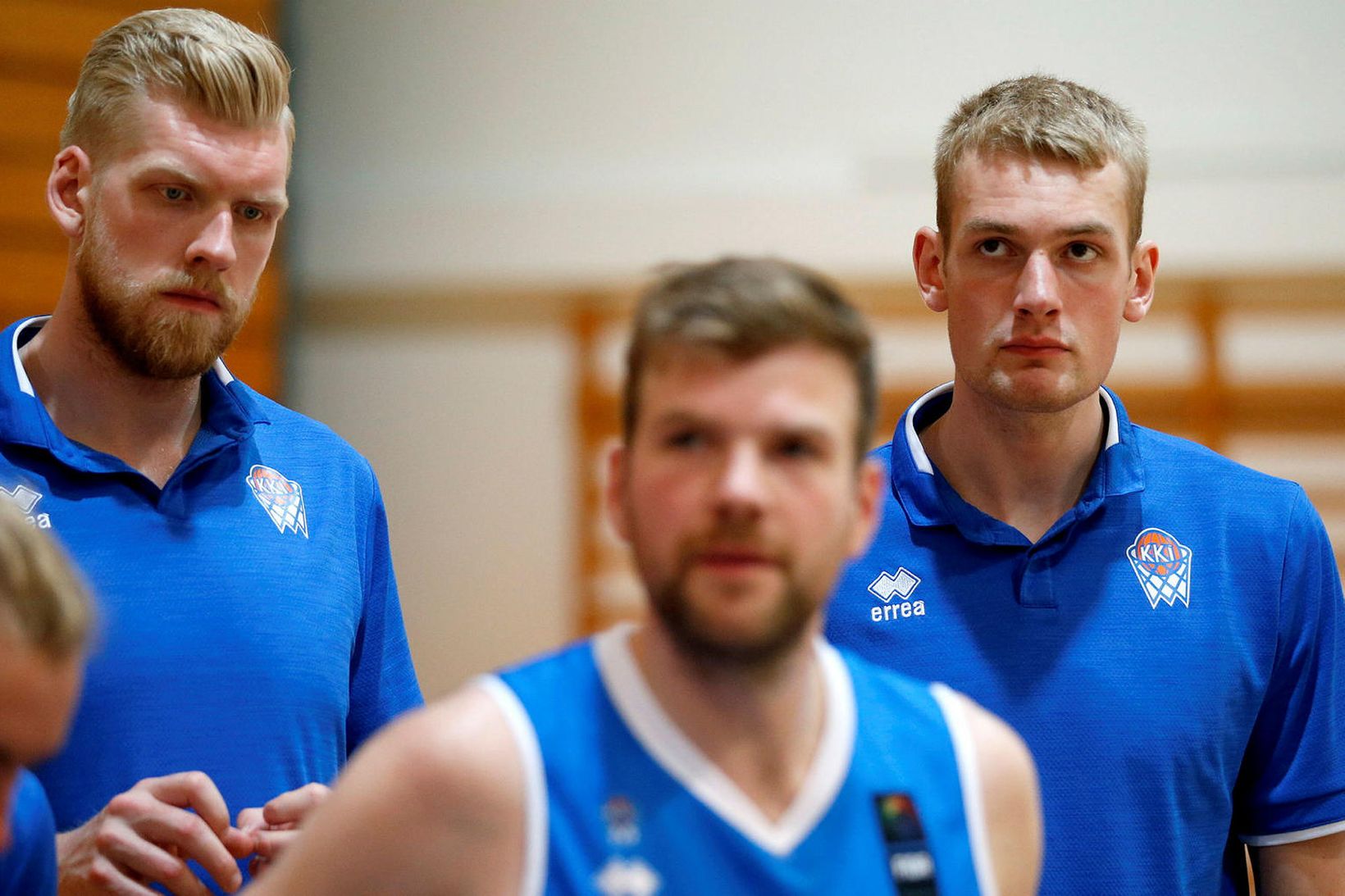 Ragnar Nathanaelsson, Brynjar Þór Björnsson og Tryggvi Snær Hlinason á …