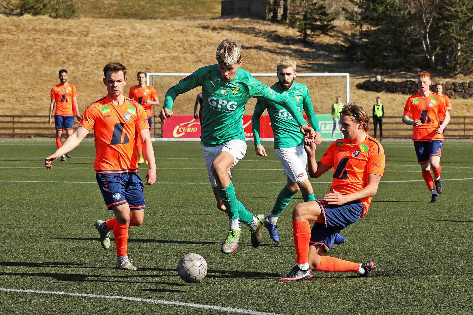 Jakob Gunnar Sigurðsson í leik með Völsungi.