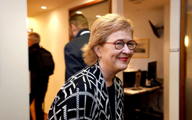 Þórunn Sveinbjarnardóttir ræddi við mbl.is um stöðuna.