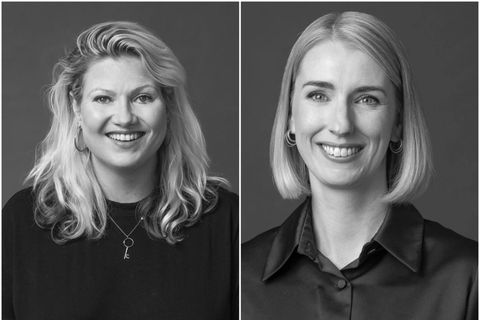 Sif Jóhannsdóttir og Steinunn Gyðu- og Guðjónsdóttir.