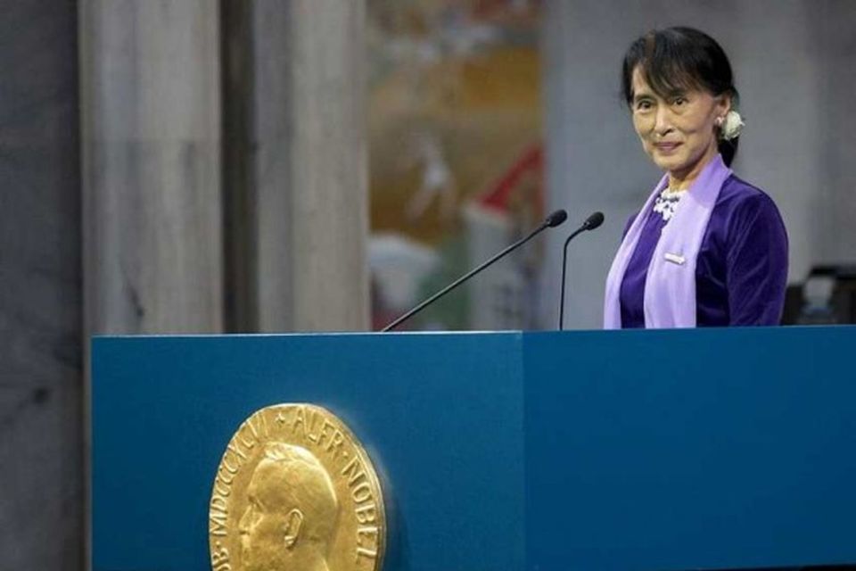 Aung San Suu Kyi í Ósló