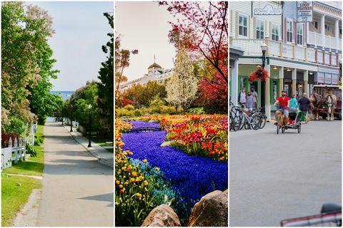 Mackinac-eyjan er ótrúlega falleg og spennandi til útivistar, hreyfi- og gönguferða.