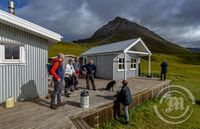 Fisflug vestur á Fljótavík á Hornströndum