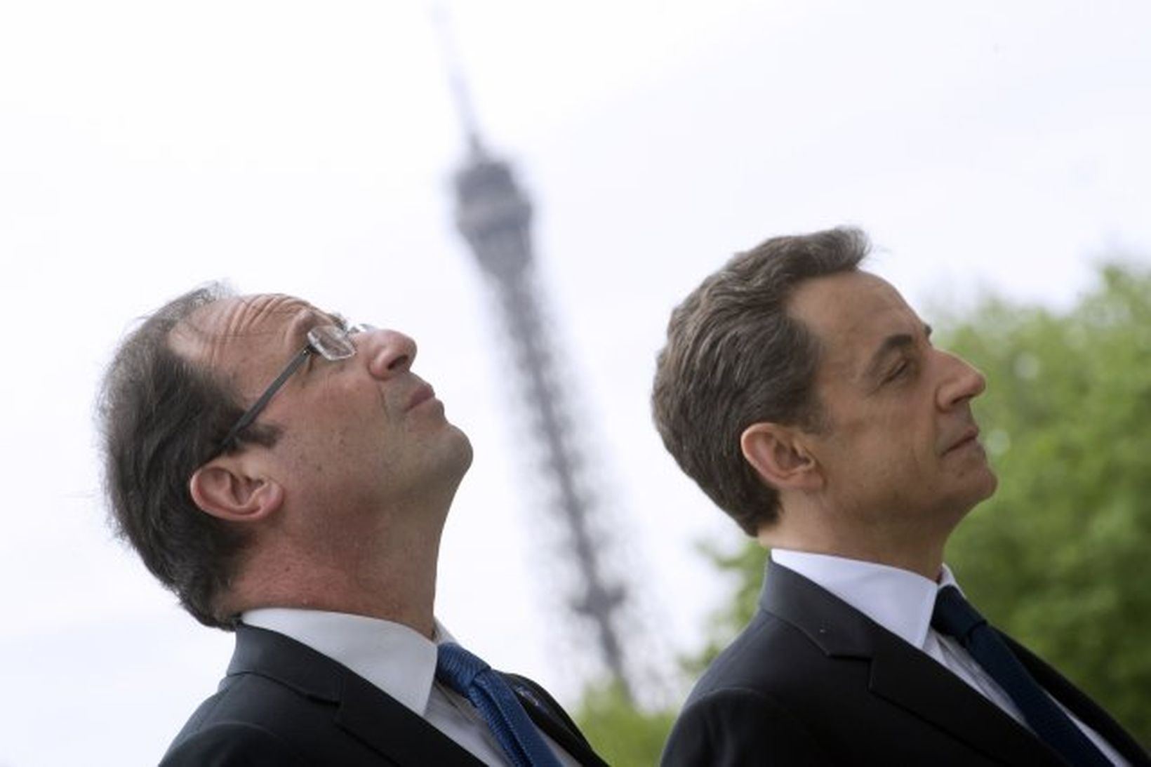 François Hollande tók við embætti forseta Frakklands af Nicolas Sarkozy …