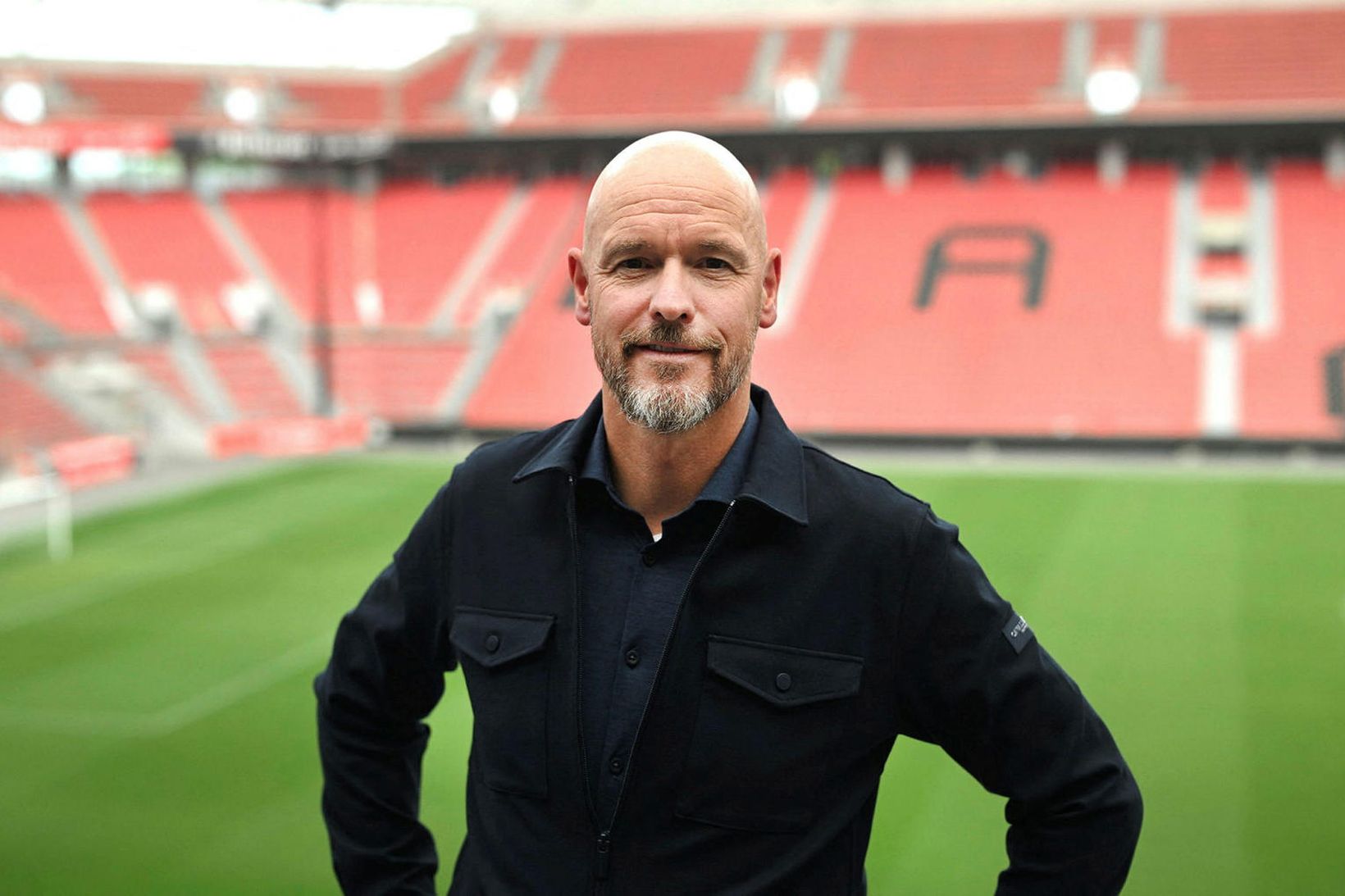 Erik ten Hag er knattspyrnustjóri Bayer Leverkusen.