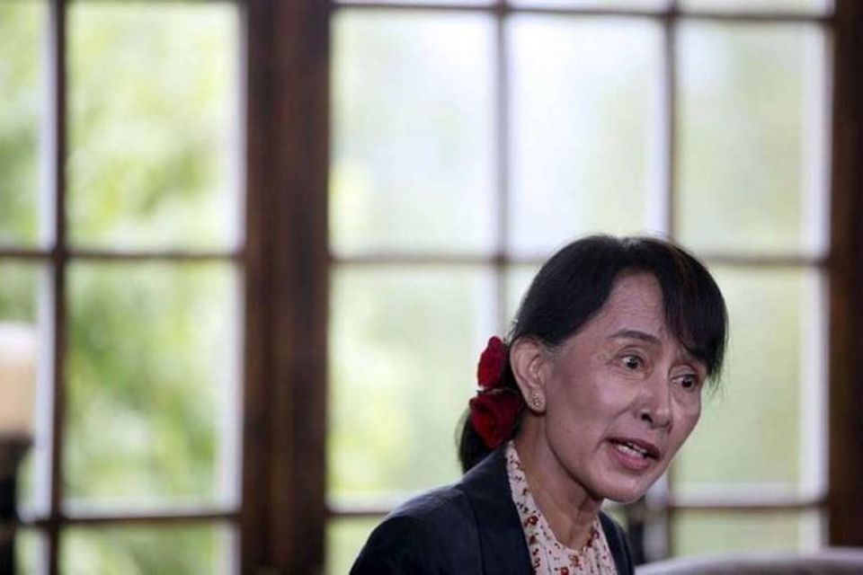 Aung San Suu Kyi í Ósló