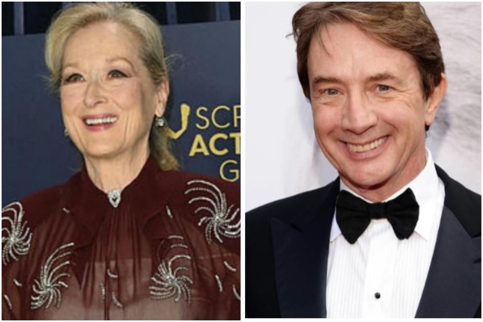 Meryl Streep og Martin Short.