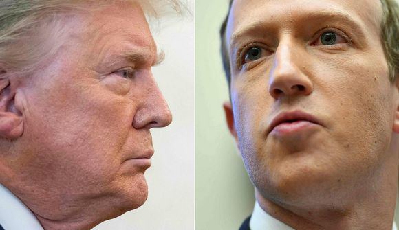Facebook og Instagram læsa aðgangi Trump