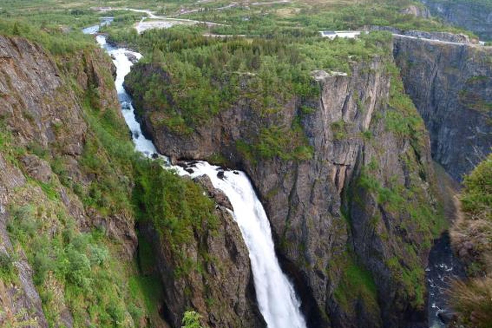 Vøringsfossen í Hörðalandi í Noregi.