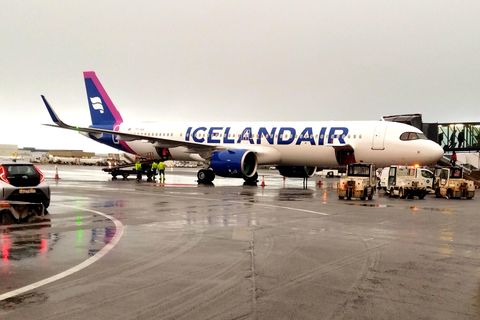 Nýr Airbus-þota Icelandair.