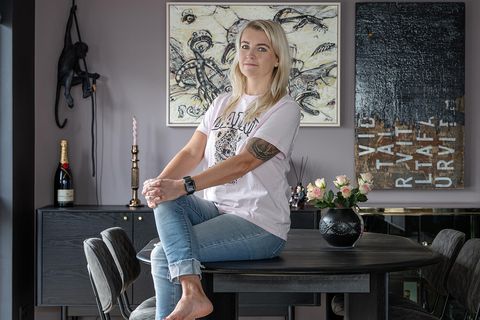 Tinna hefur sett íbúðina við Lágaleiti á sölu.