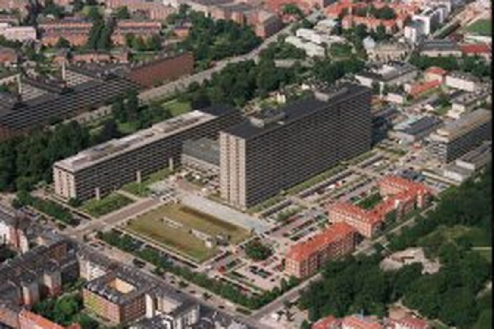 Rigshospitalet í Kaupmannahöfn.