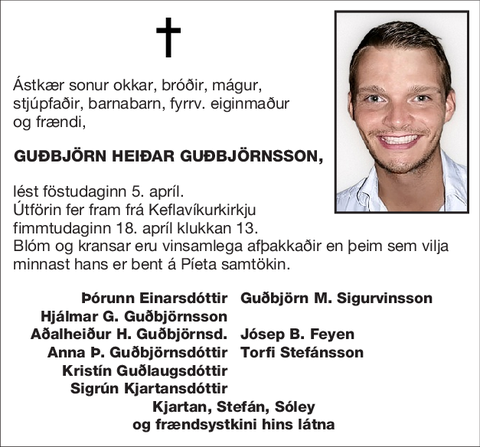 Guðbjörn Heiðar Guðbjörnsson,