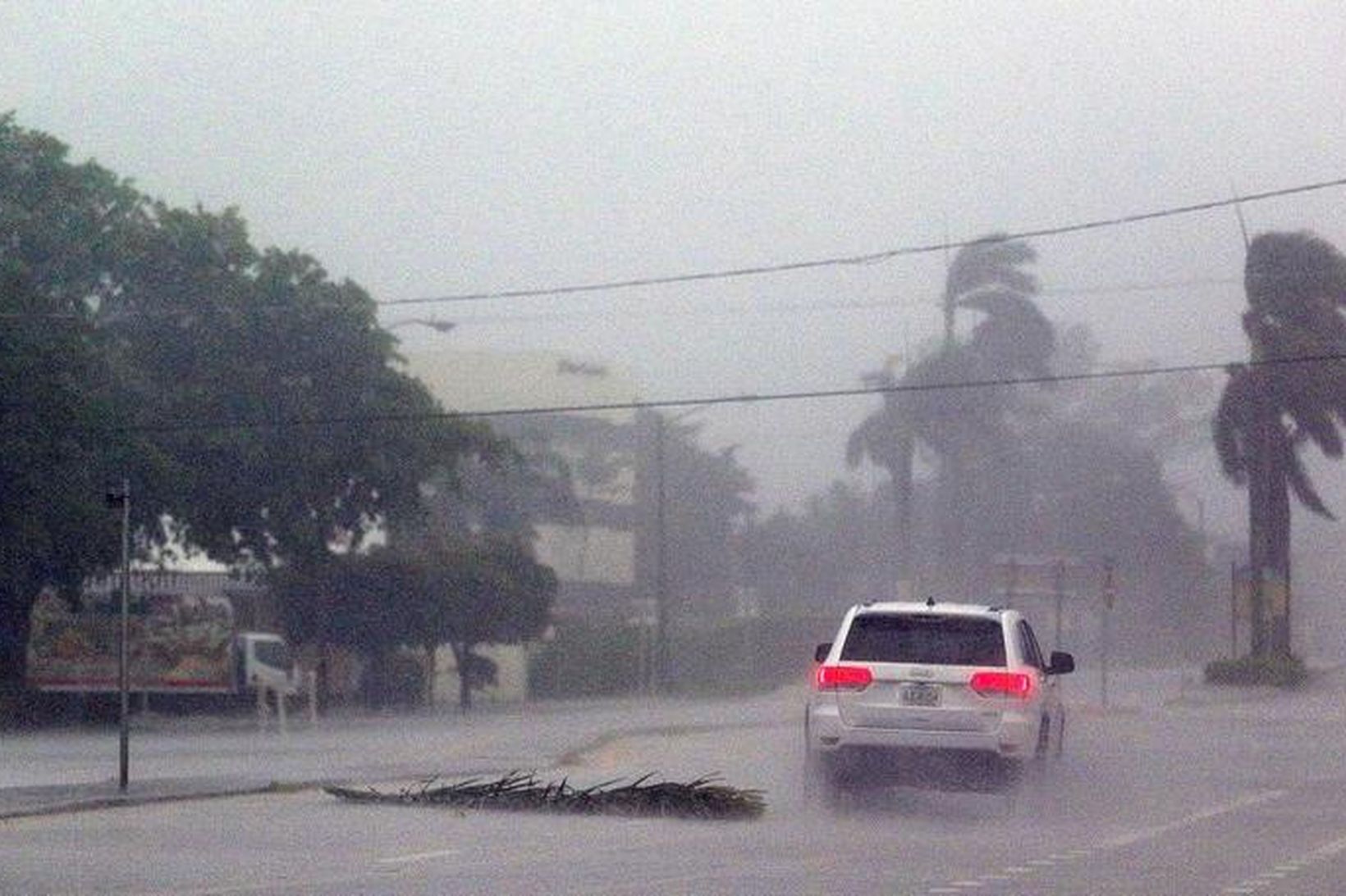 Fellibylurinn Irma í Boca Raton á Flórída.