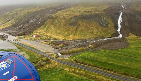 Fella niður óvissustig í Útkinn