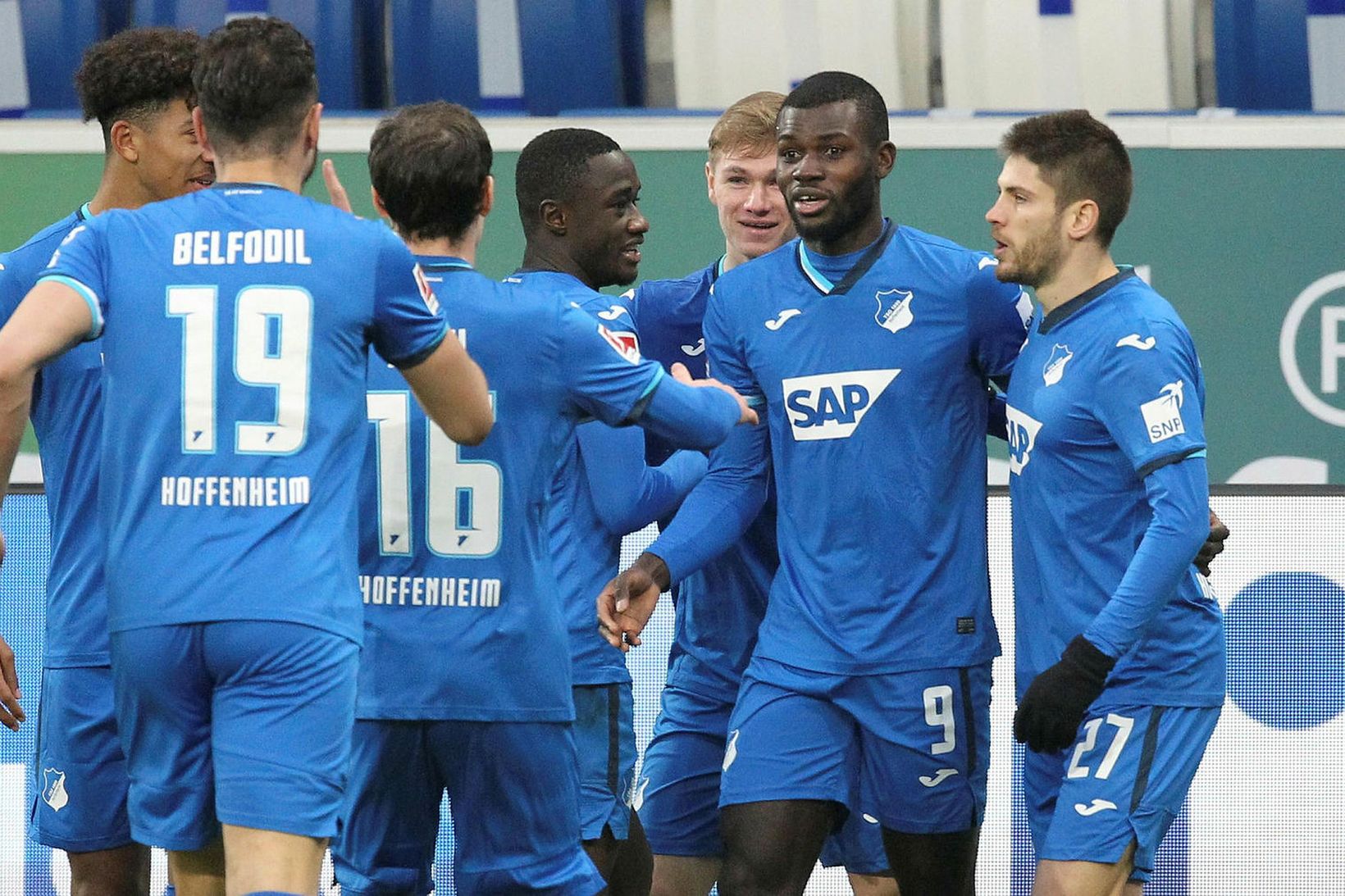 Leikmenn Hoffenheim náðu í stig gegn Dortmund á Westfalenstadion.