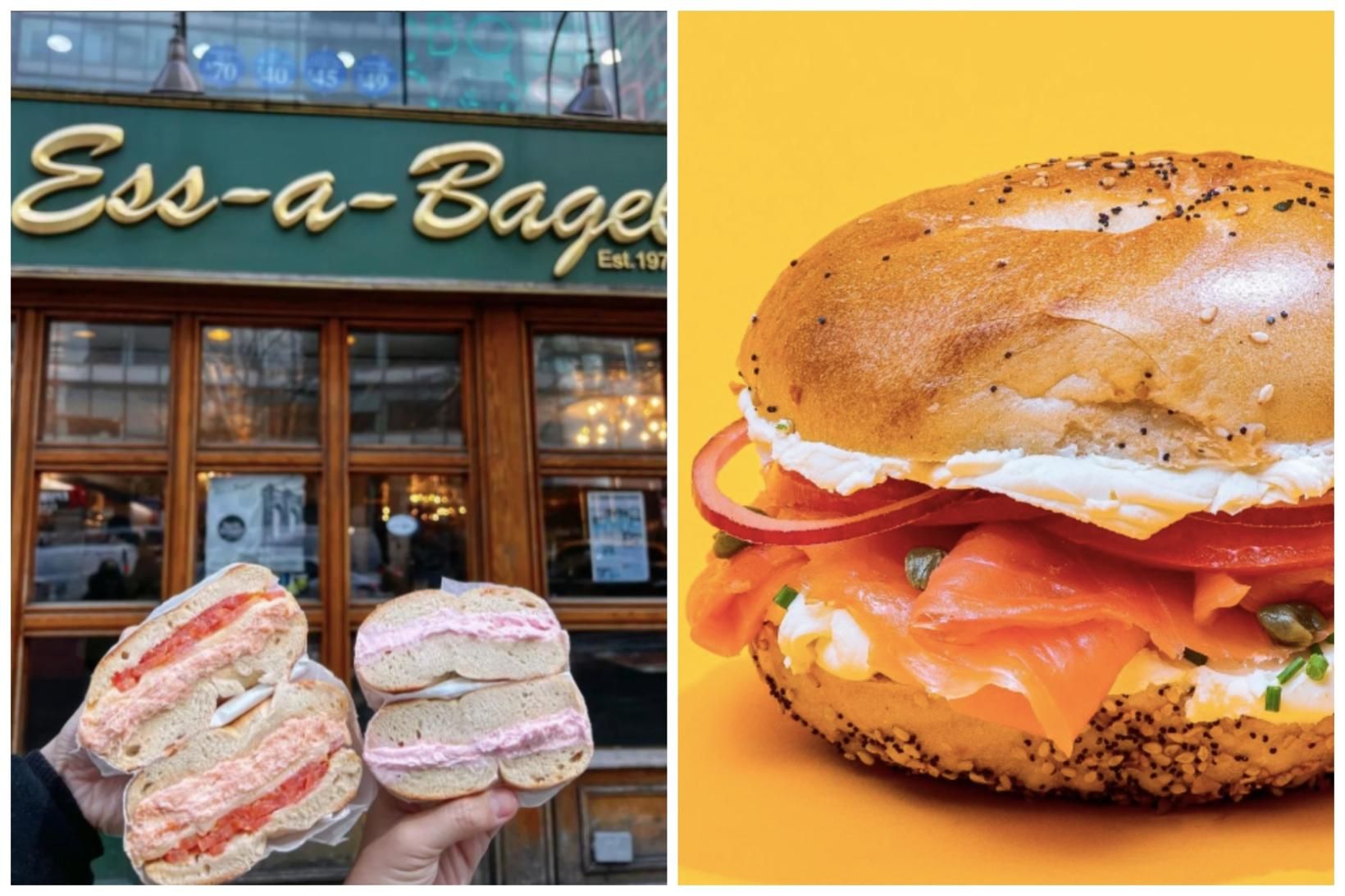 Ess-a-Bagel er ein af, ef ekki þekktustu beyglubúllum í New …