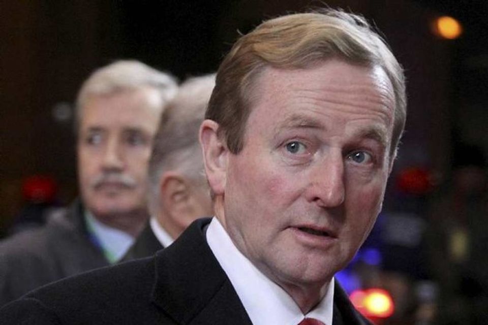 Ireland's Prime Minister Kenny arrives at an European Union summit in Brussels December 8, 2011. …