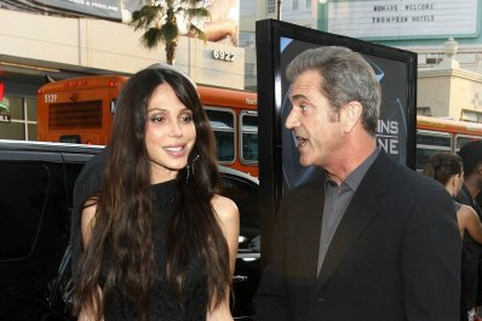 Oksana Grigorieva og Mel Gibson