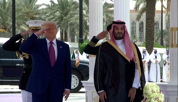 Trump og krónprinsinn undirrituðu vopnasamning