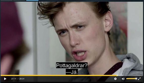 Íslenskt krydd í SKAM