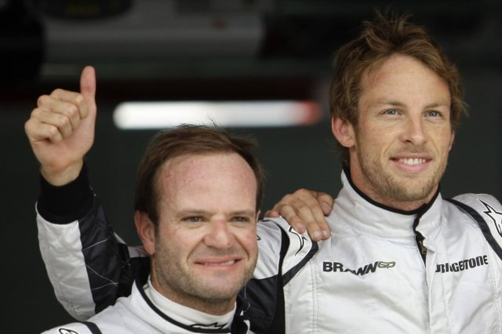 Rubens Barrichello, ökumaður Brawn liðsins varð þriðji í tímatökum í …