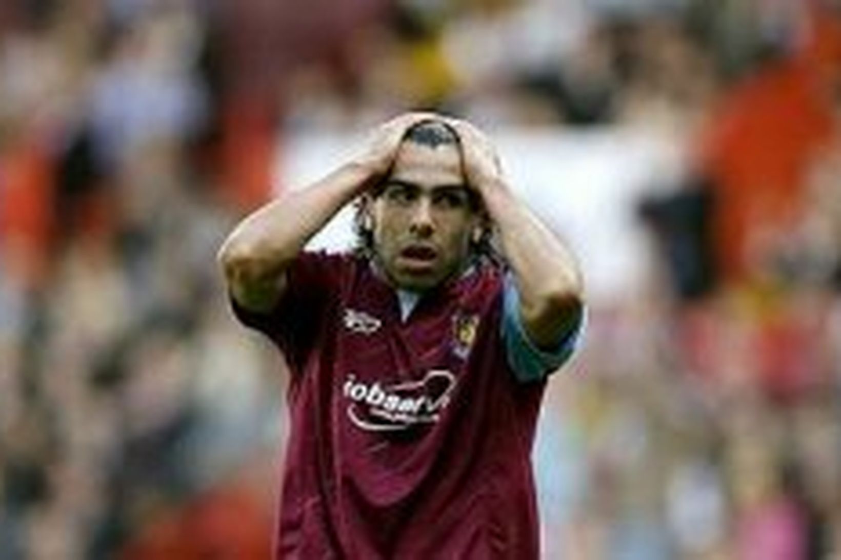 Carlos Tévez hefur ekki verið mjög markheppinn með West Ham …