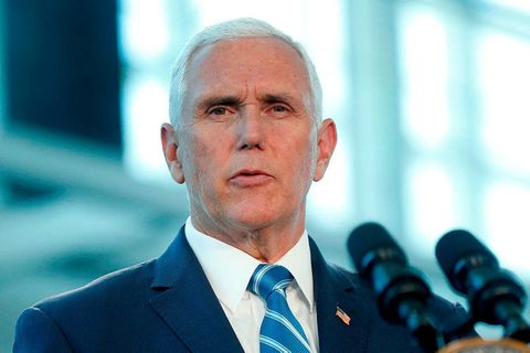 US Vice President Mike Pence.