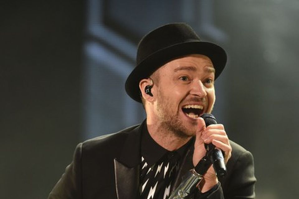 Justin Timberlake á Mawazine tónlistarhátíðinni í Rabat í Marokkó.