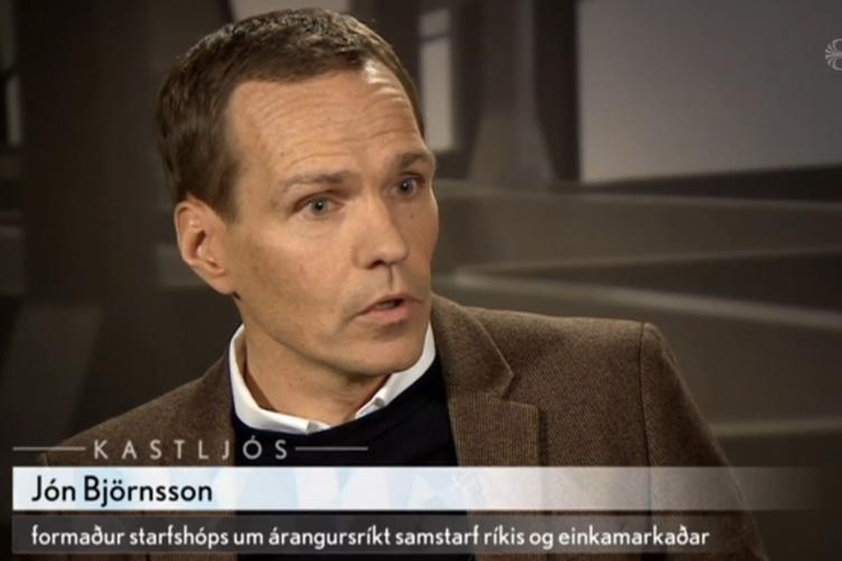 Jón Björnsson, formann starfshóps.
