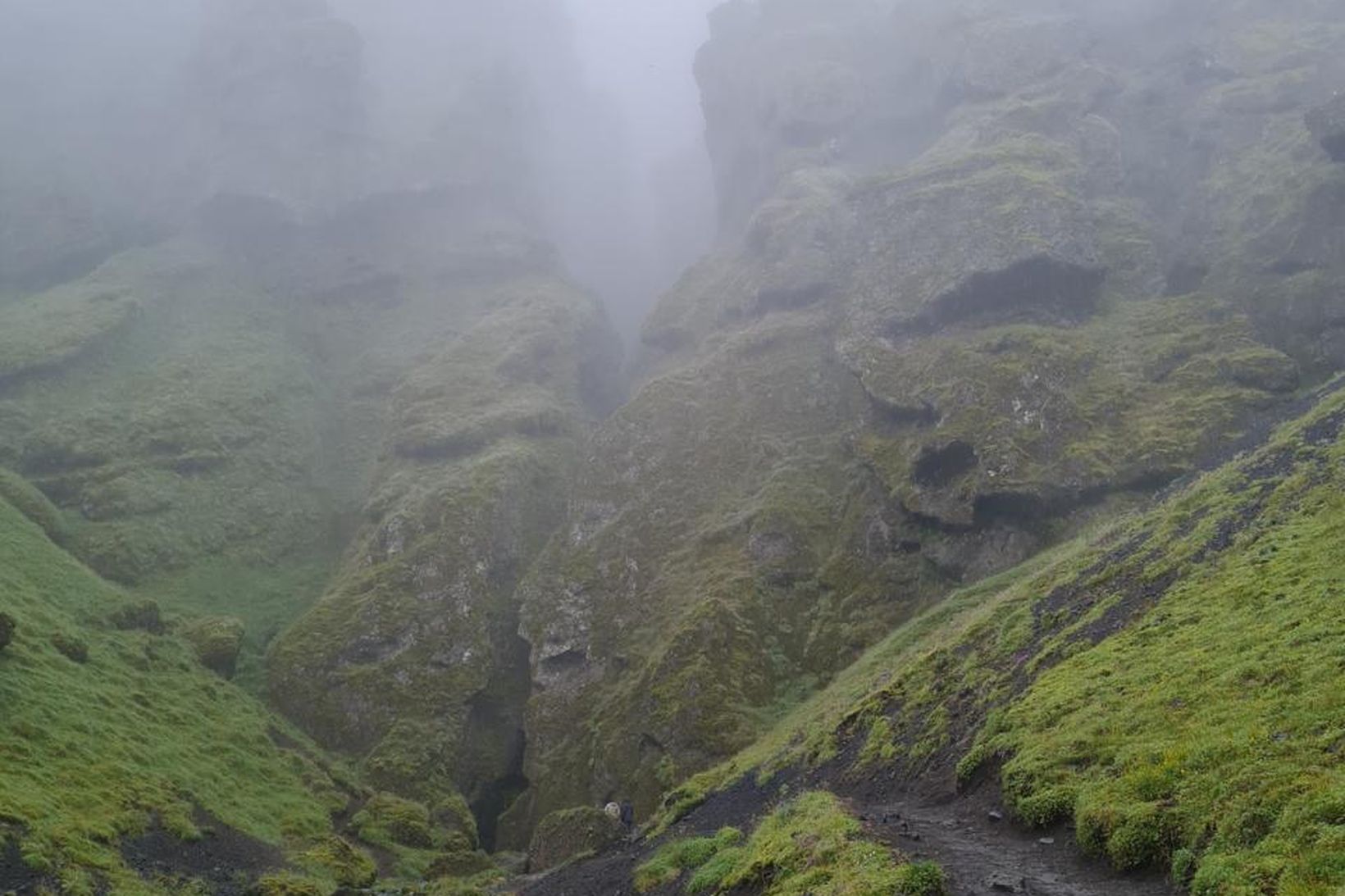 Rauðfellsgjá er vinsæll ferðamannastaður á sunnanverðu Snæfellsnesi. Myndin er úr …