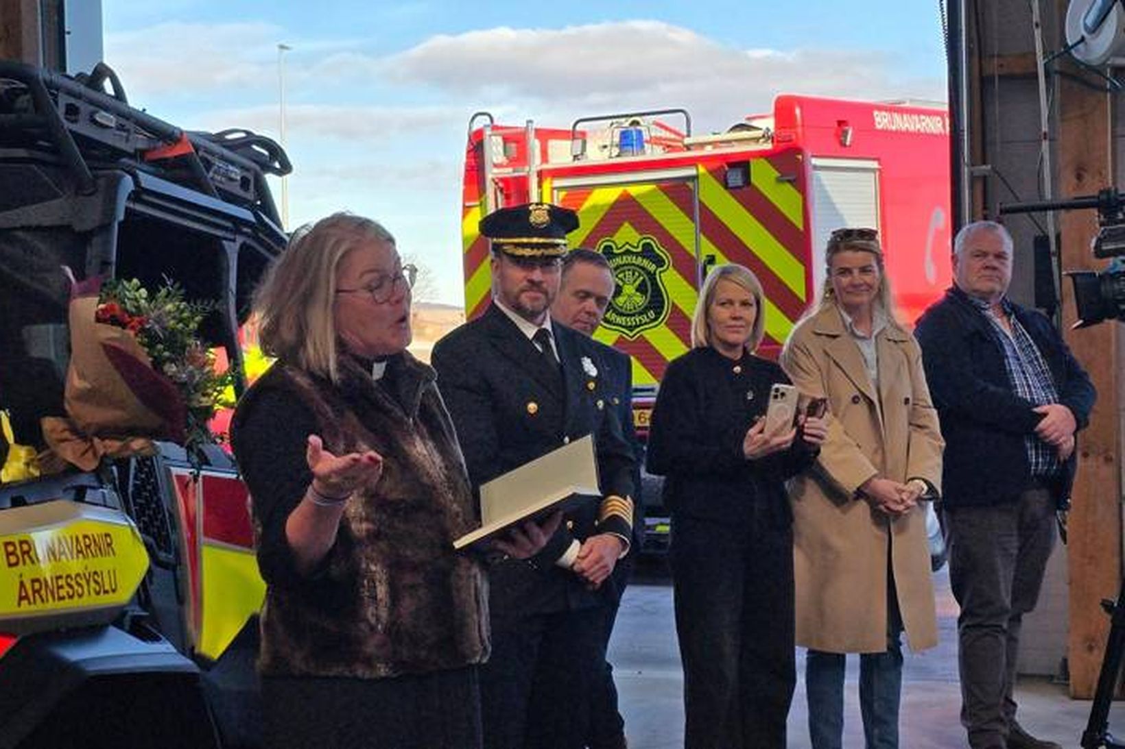 Slökkvistöð opnuð á Laugarvatni