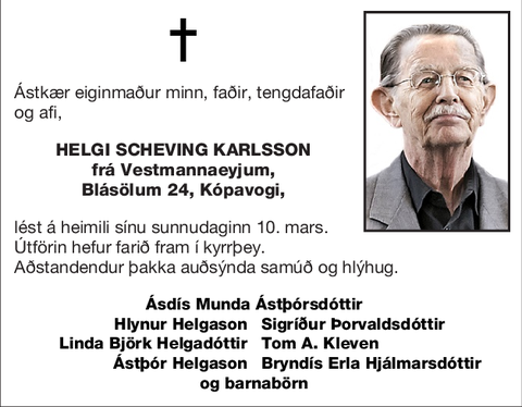Helgi Scheving Karlsson