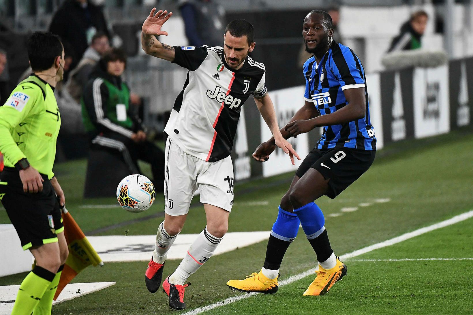 Romelu Lukaku í leiknum gegn Juventus.