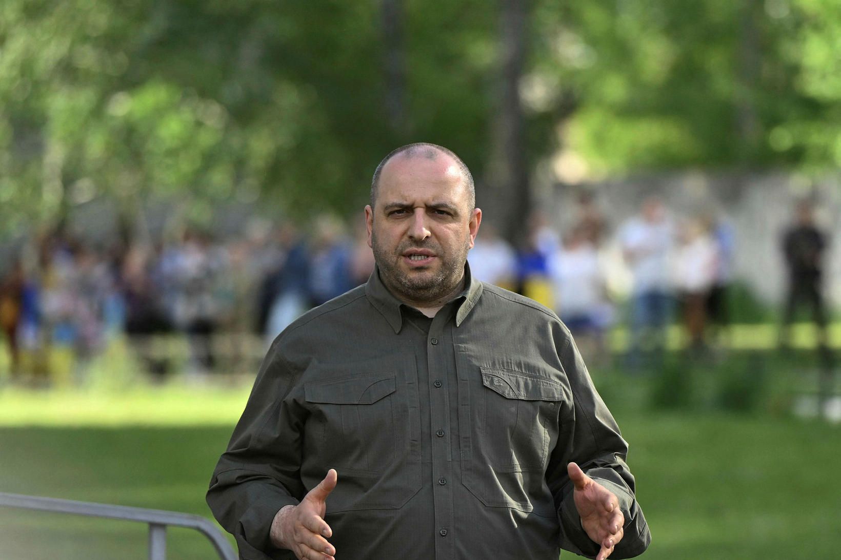 Rustem Umerov, varnarmálaráðherra Úkraínu.