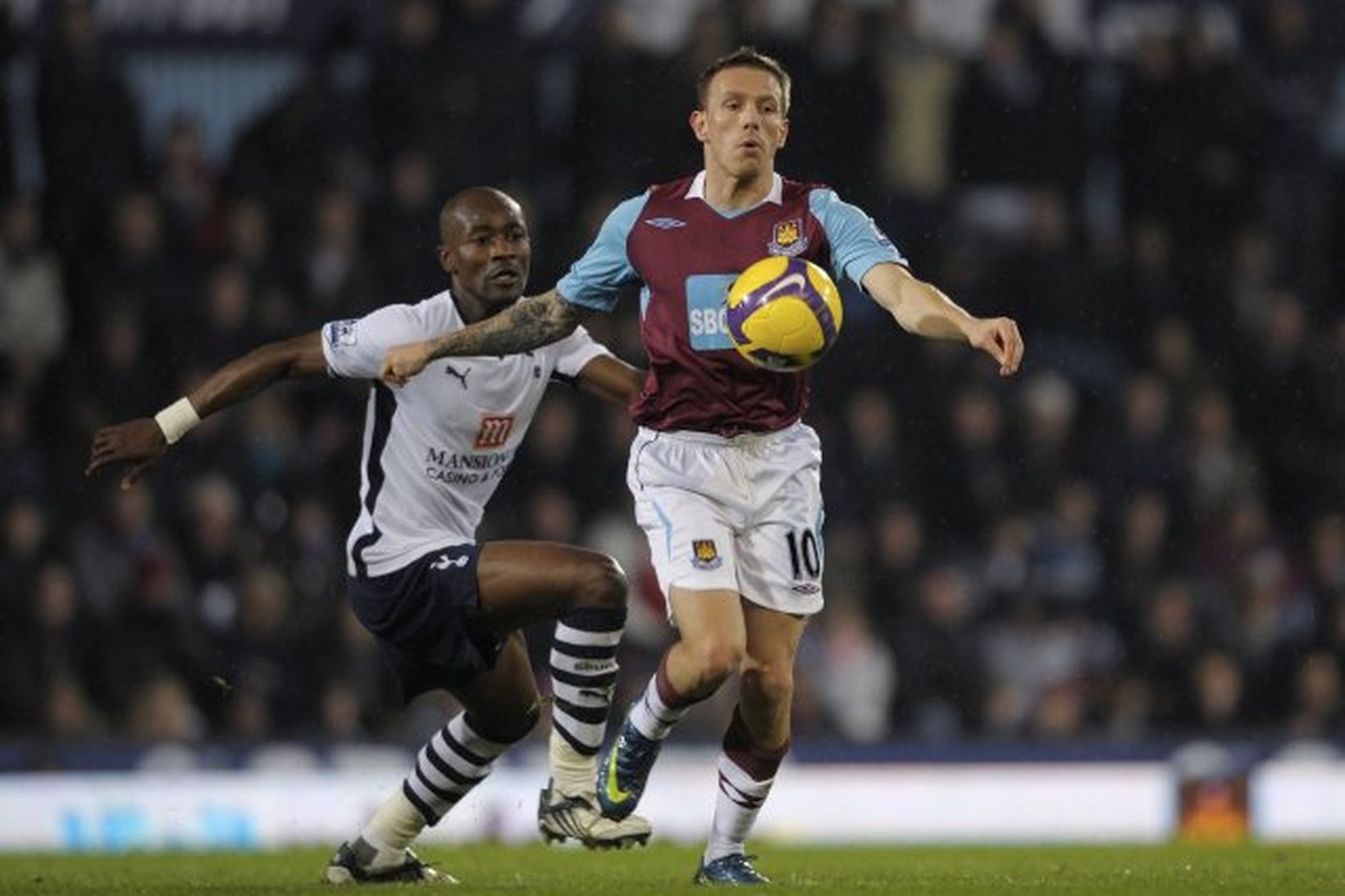 Didier Zokora hjá Tottenham og Craig Bellamy hjá West Ham …