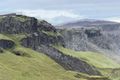 Dettifoss Aurskriðan féll úr klettabrúnum Jökulsársgljúfra við útsýnispallinn rétt norðan við Dettifoss. Unnið er úr skýrslu sérfræðinga.