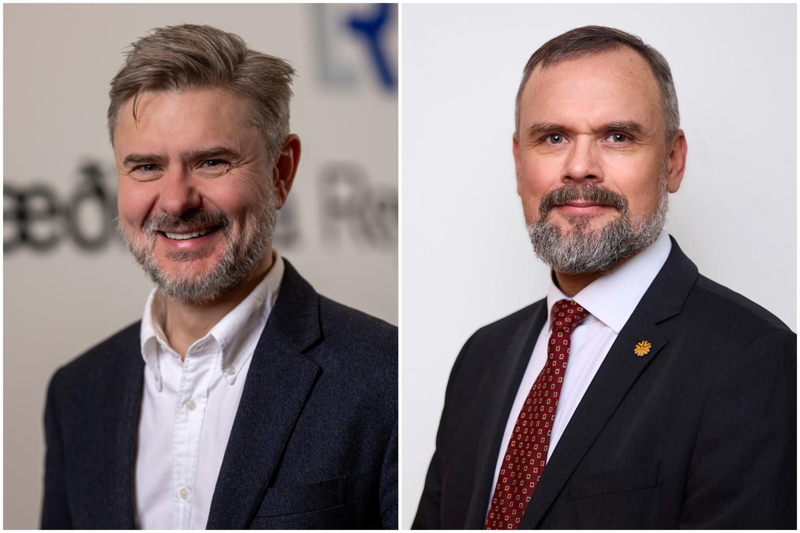 Ingvi Hrafn Óskarsson lögmaður og Daði Már Kristófersson fjármálaráðherra.