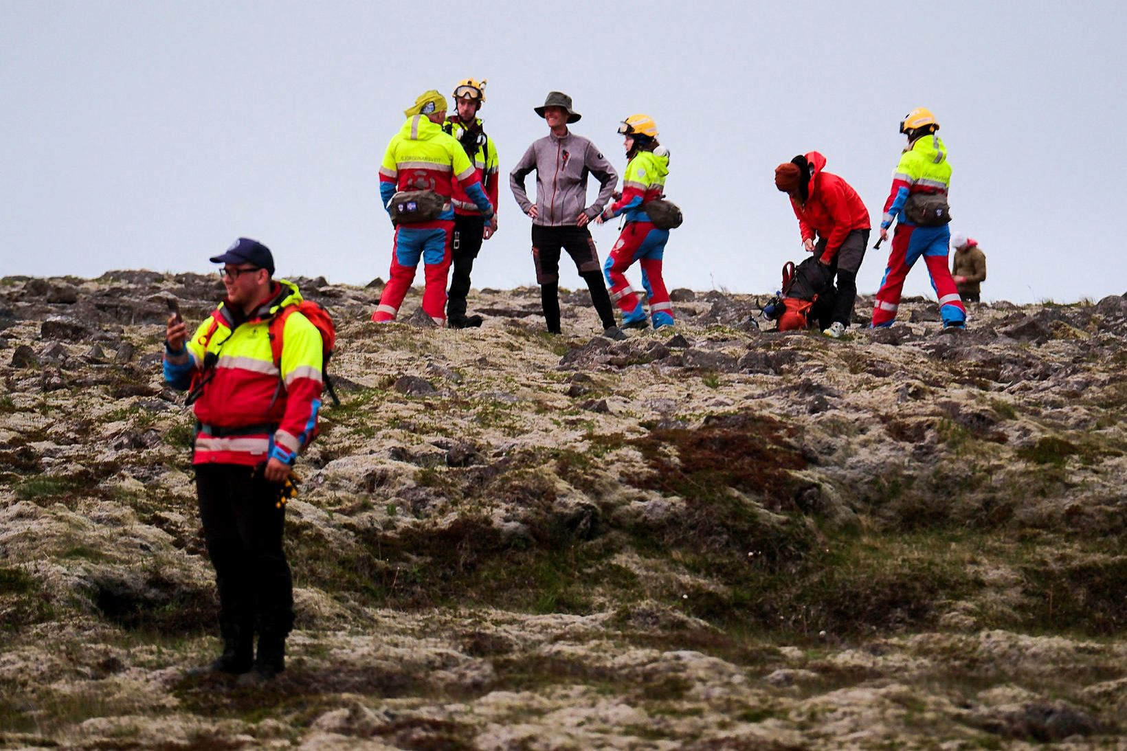 Búið er að bæta fjarskiptasamband við Litla-Hrút.