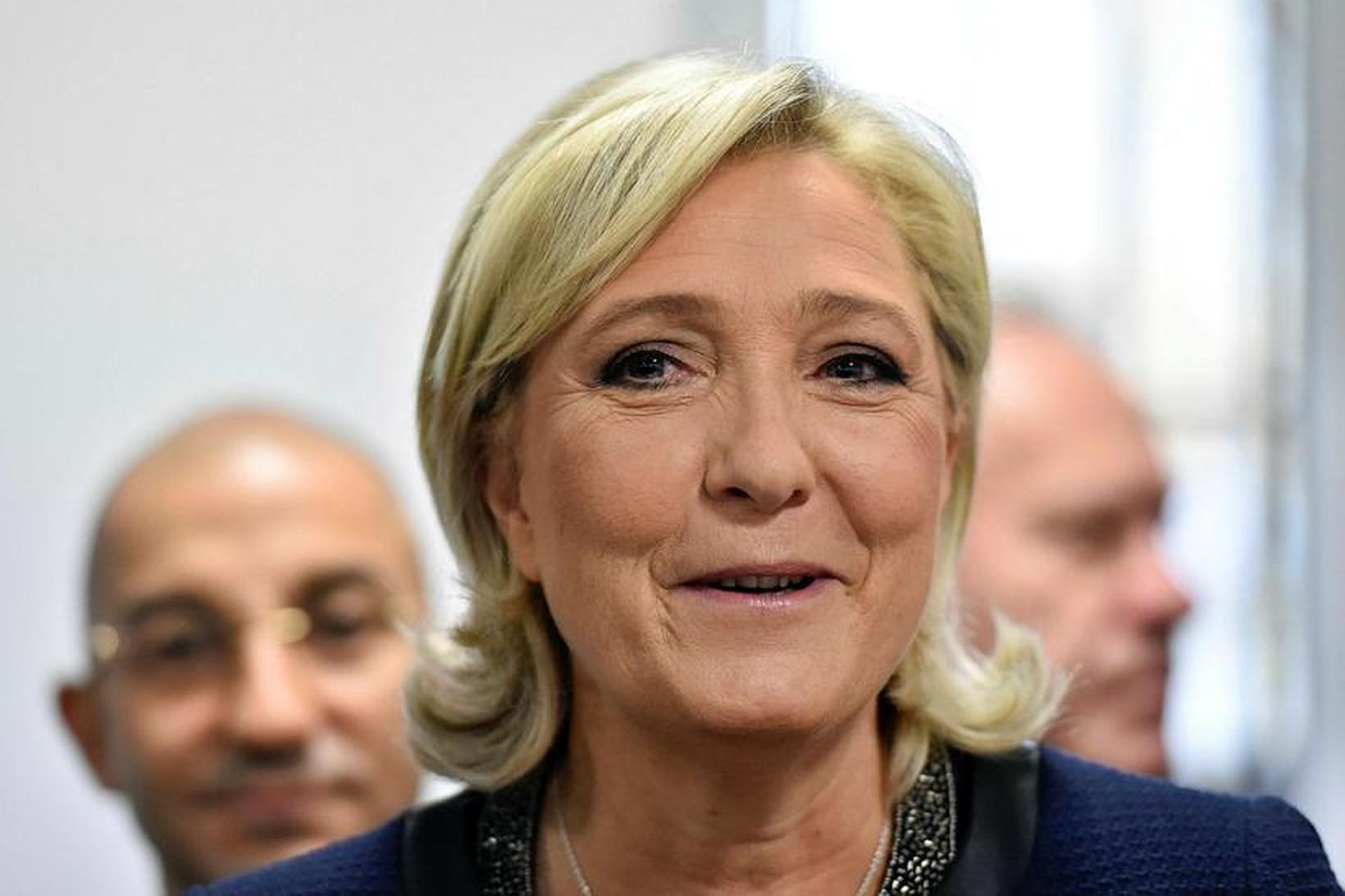 Marine Le Pen, forsetaframbjóðandi Frönsku þjóðfylkingarinnar.